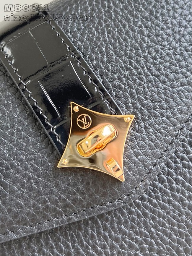 Louis Vuitton small Grained Calfskin M86011 black