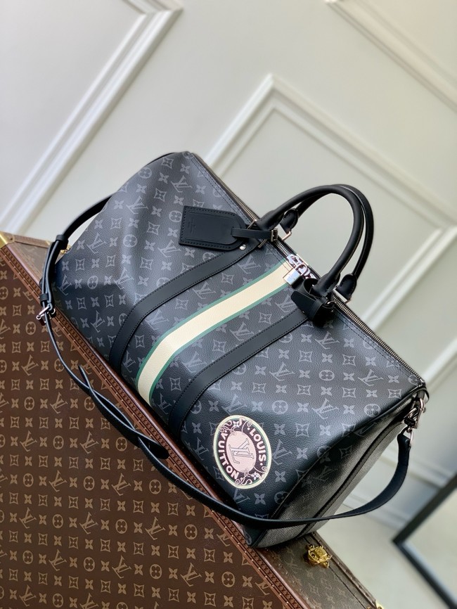 Louis Vuitton Keepall Bandouliere 50 M45392 black