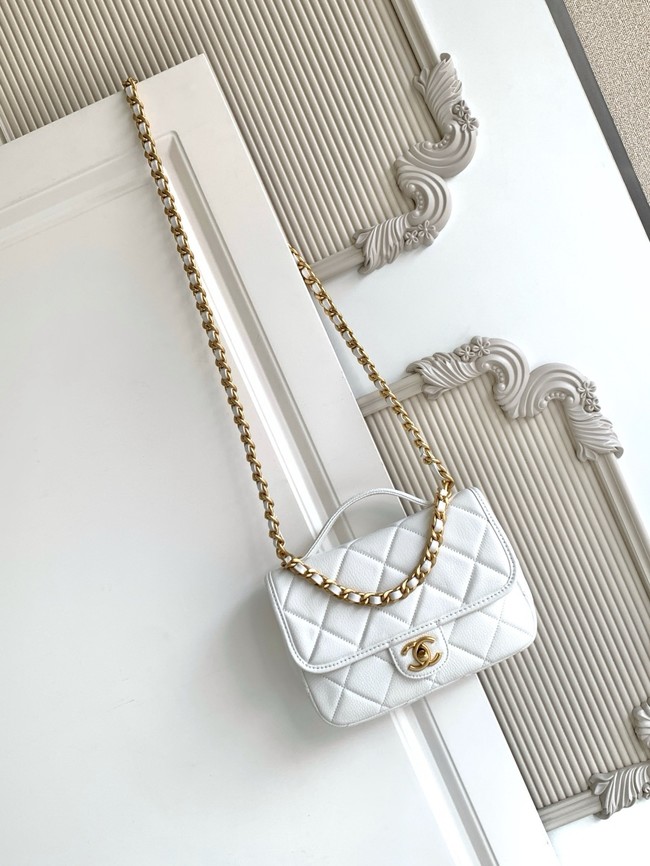 CHANEL Mini Flap Bag AP5147 white