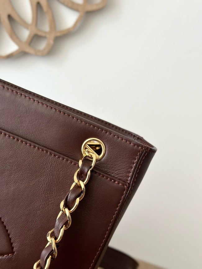 Chanel Small Shoulder Bag A2214 burgundy