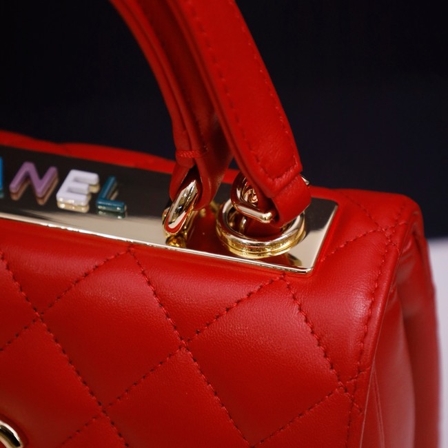 CHANEL mini Flap Bag With Top Handle 4654-6