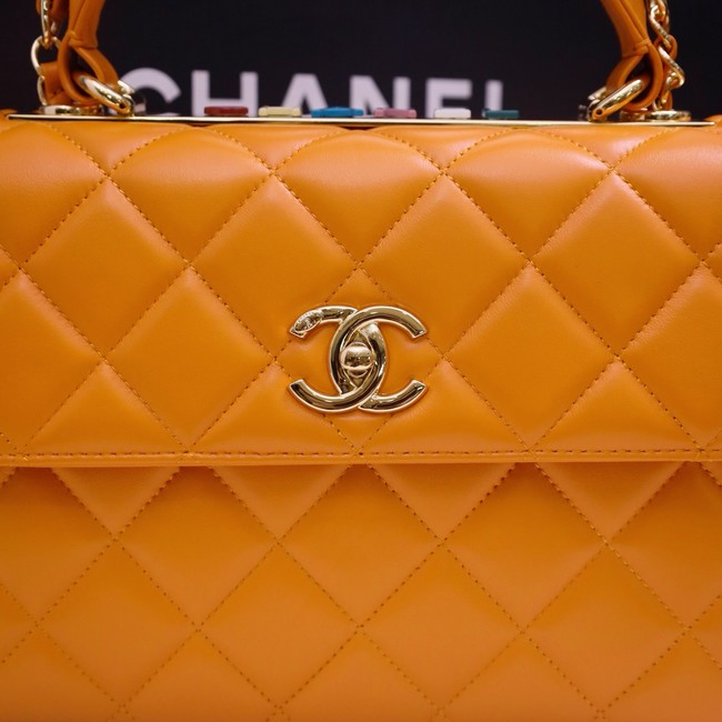CHANEL small Flap Bag With Top Handle 92236-16