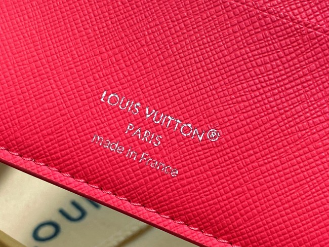 Louis Vuitton Multiple Wallet M14694 blue&red