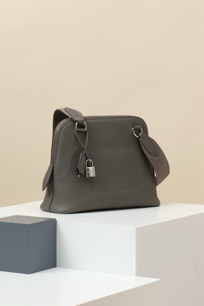 Hermes Shoulder bag BOM27 dark gray
