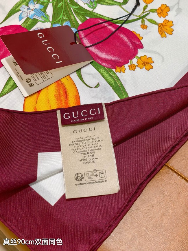 Gucci Shawl Cashmere and Silk Jacquard KY116