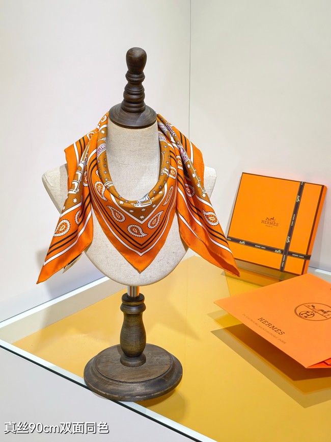 Hermes Shawl Cashmere and Silk Jacquard KY099