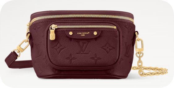 Louis Vuitton Mini Bumbag M46917 Grenat Red