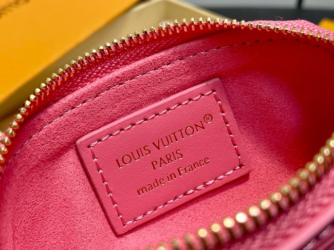 Louis Vuitton NEW Cosmetic Lipstick Pouch M25694 pink