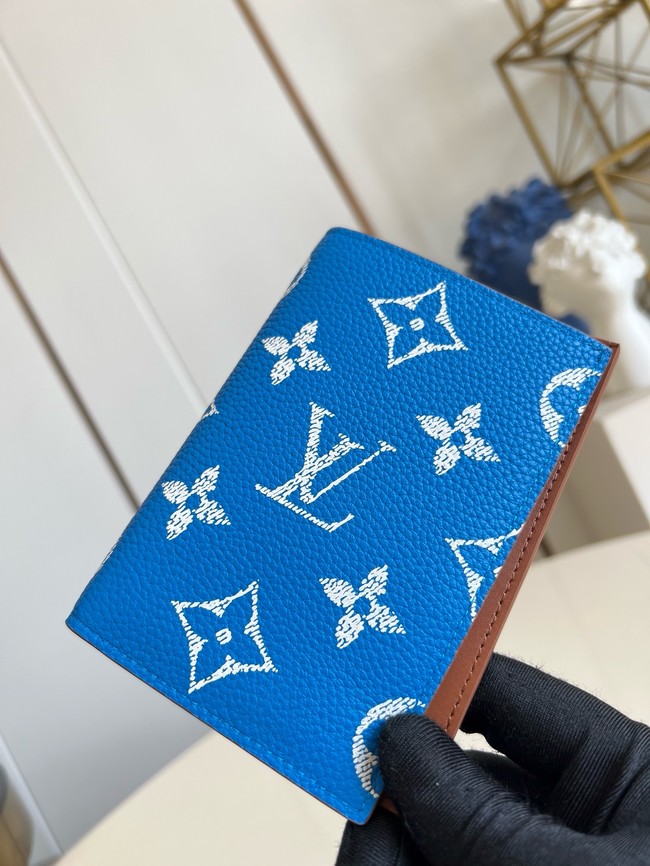Louis Vuitton Passport Cover M26059 blue