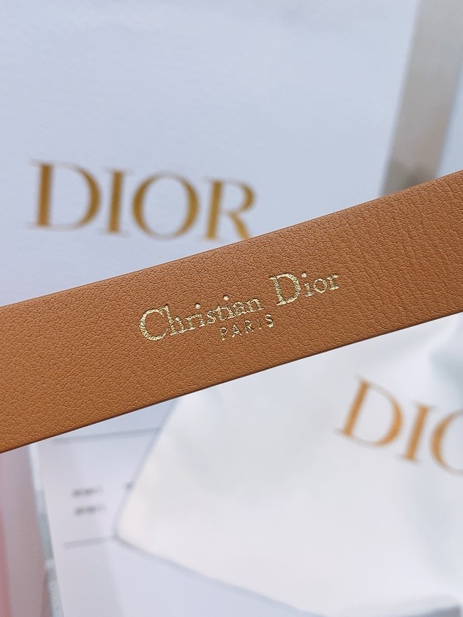 Dior 30 Montaigne Lucky Charms Belt Smooth Calfskin 18MM B0160