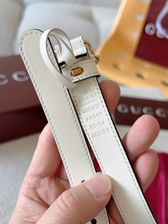 Gucci GG Marmont thin belt 20MM 409417-2