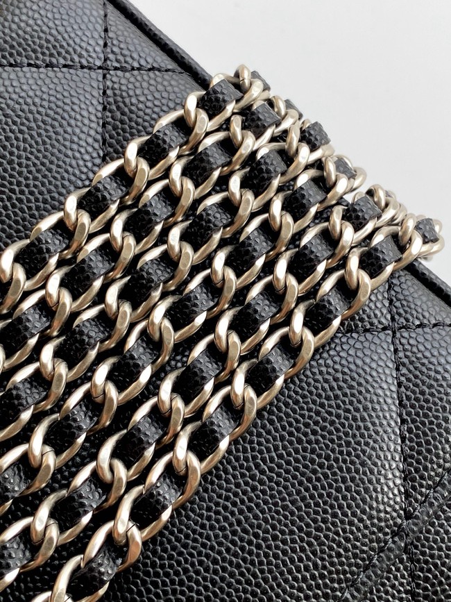 Chanel Long Vanity with chain AP4933 black