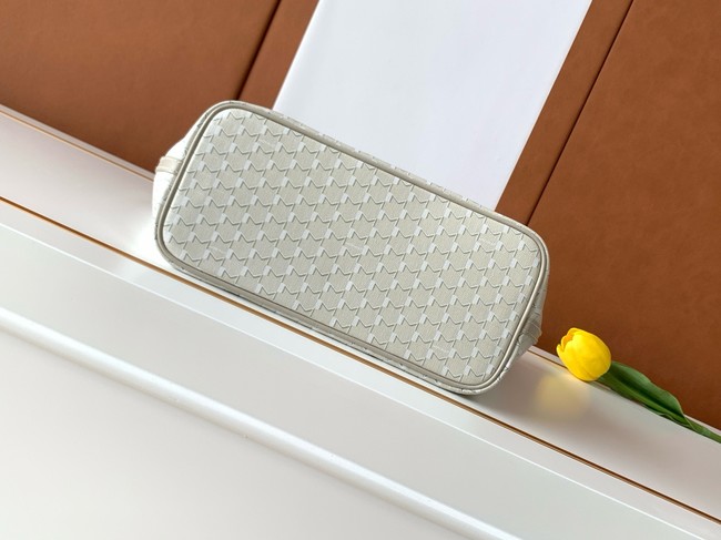 Goyard Calfskin Leather Tote Bag PM M8003 gray