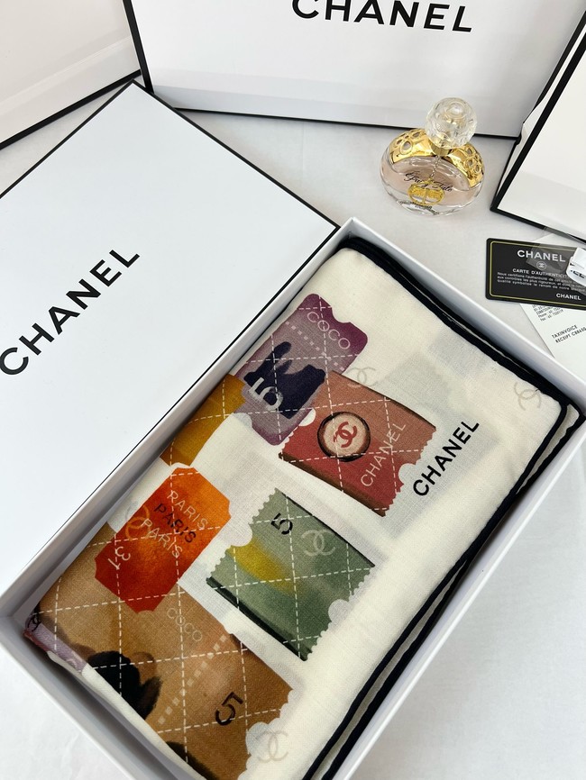 Chanel Shawl Cashmere and Silk 06395