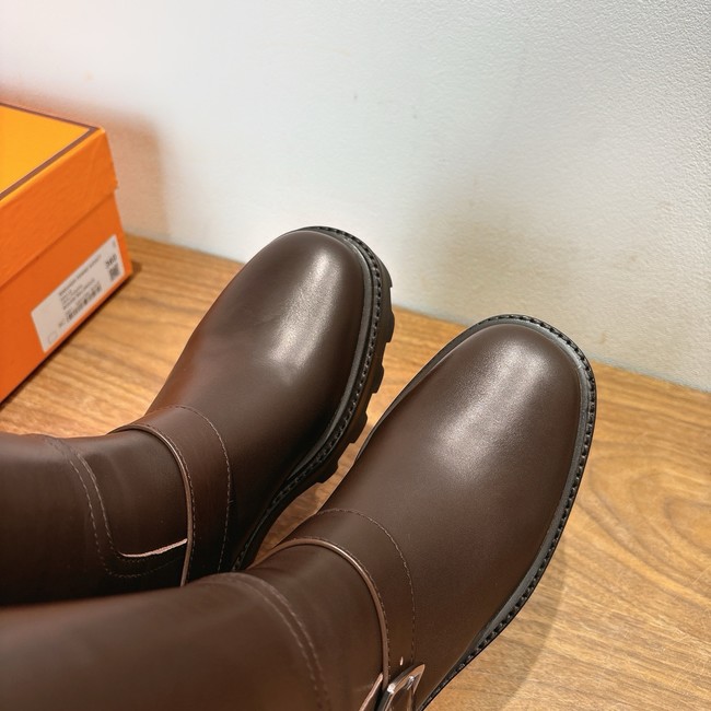 Hermes Calfskin High Boot 45108-4