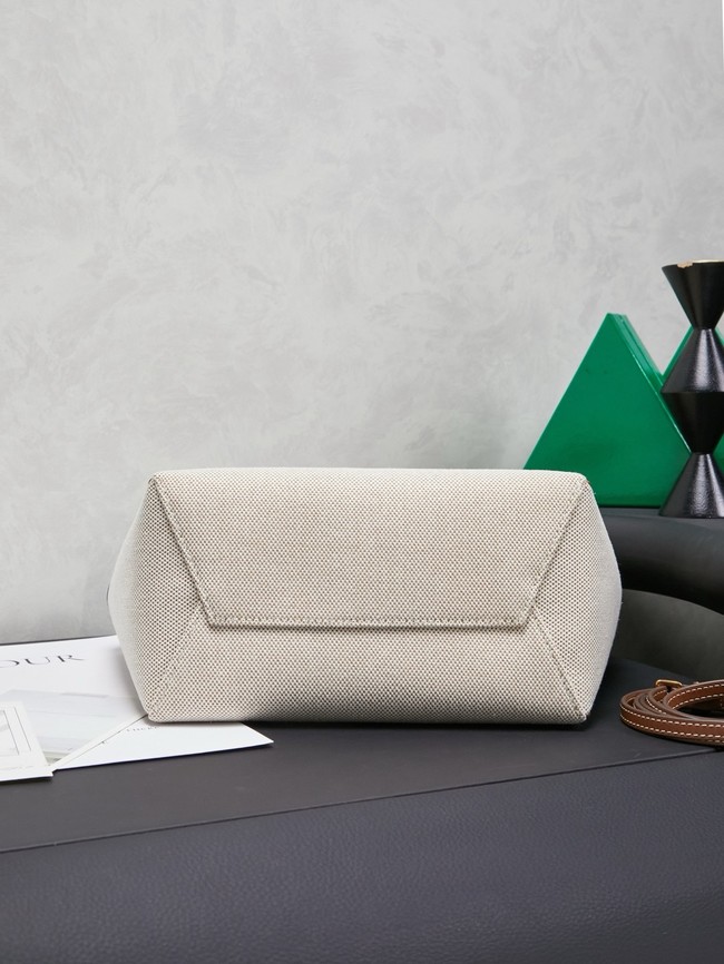 MIUMIU IN canvas&Leather Shoulder Bags 5GB288 Beige