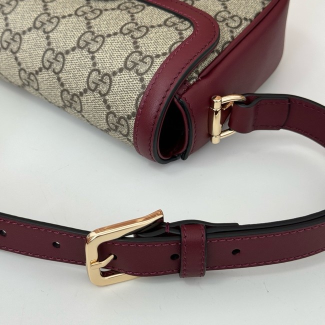 Gucci Go small shoulder bag 815205 red