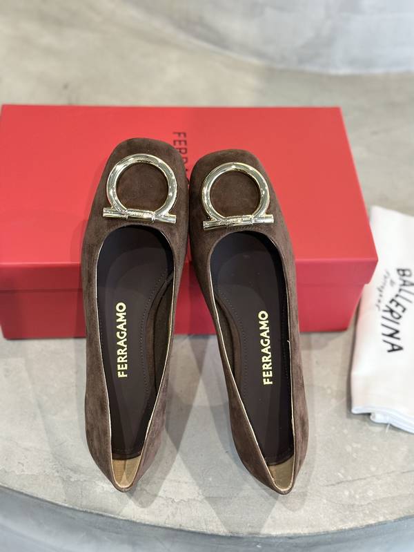 Ferragamo Shoes FMS00090 Heel 4CM