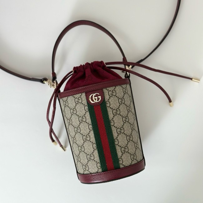 Gucci Ophidia mini bucket bag 838462 red