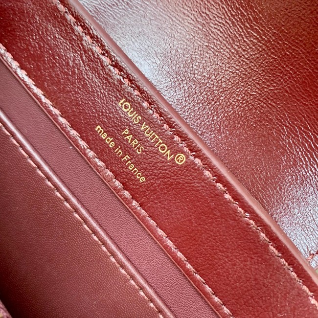 Louis Vuitton Capucines East-West Mini M25473 Grenat Red