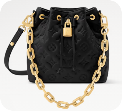 Louis Vuitton Coussin Bucket M26216 black