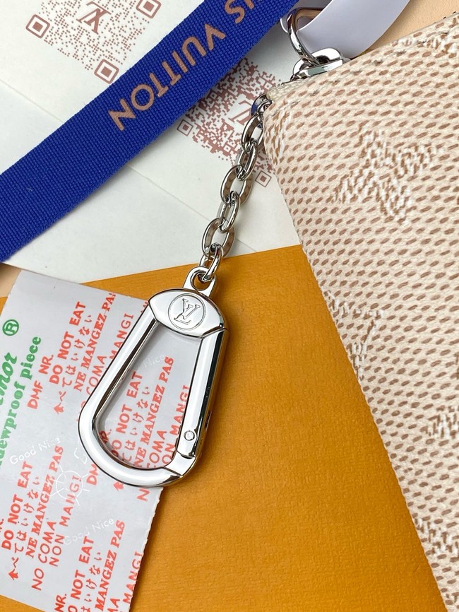 Louis Vuitton NEW Key Pouch M M27109 Apricot