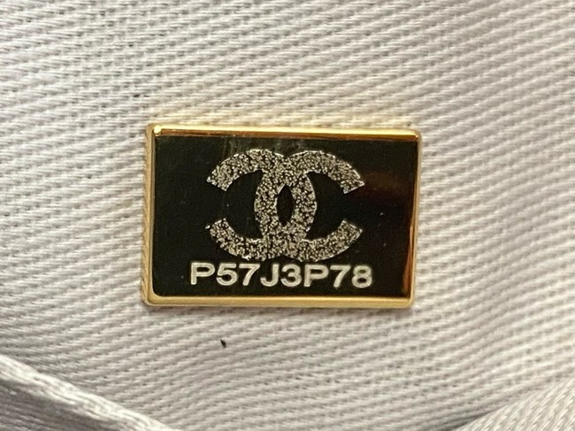 CHANEL Large Tote A66941 light gray