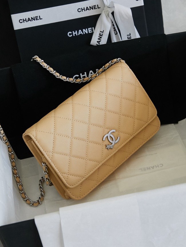 CHANEL Wallet On Chain AP3723 Apricot
