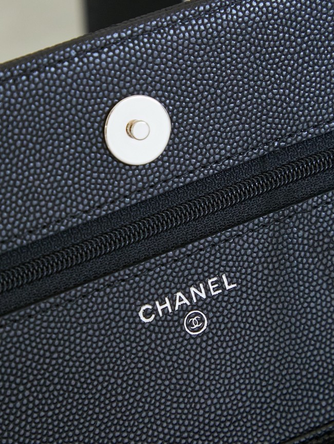 CHANEL Wallet On Chain AP3723 black