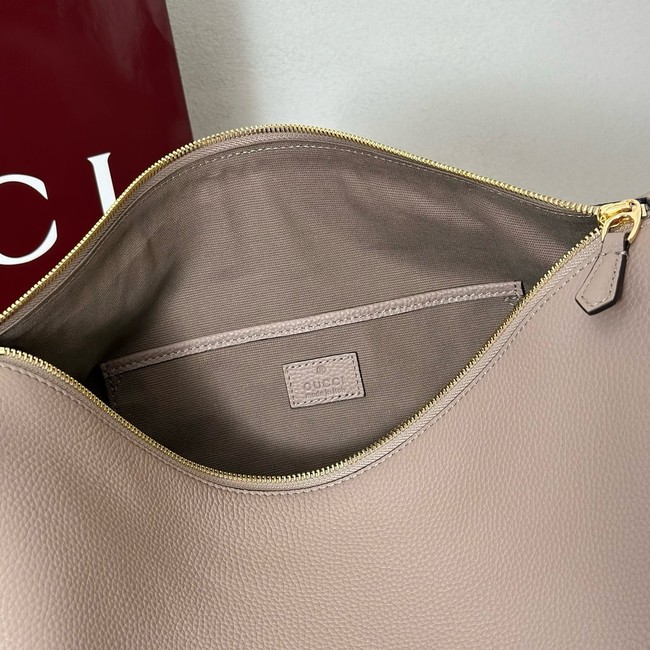 Gucci Half Horsebit large shoulder bag 862530 gray