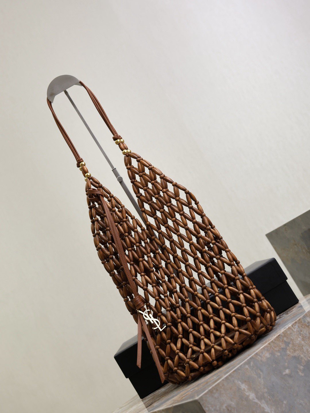 Saint Laurent Bucket Supple Bag 821911 Brown Saint Laurent Bucket Supple Bag 821911 Brown