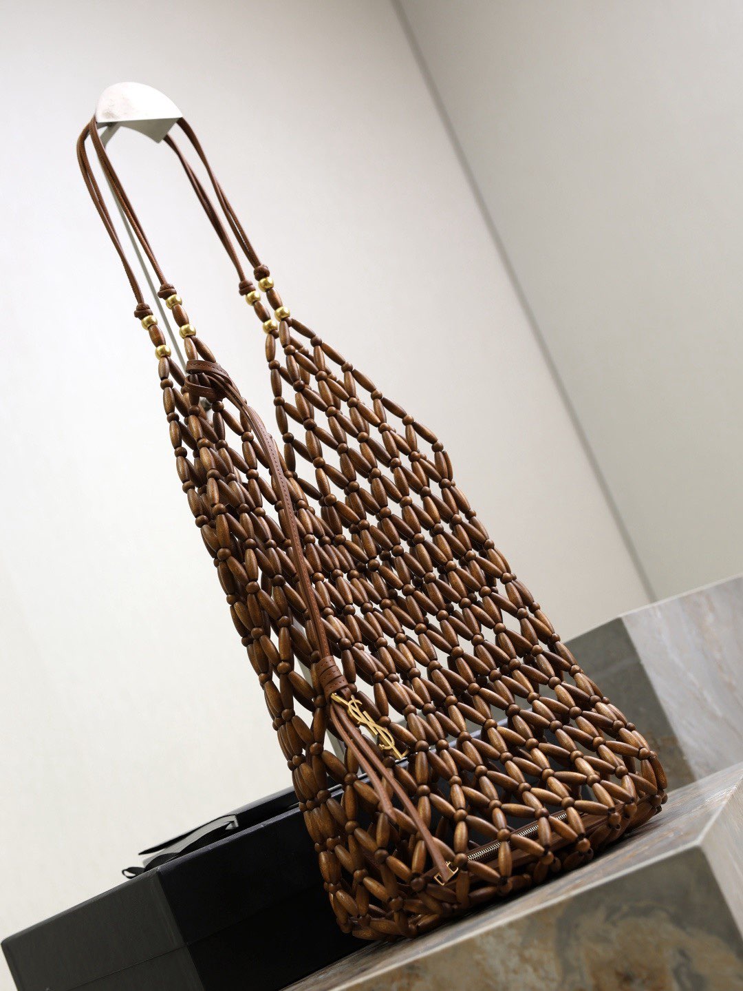 Saint Laurent Bucket Supple Bag 821911 Brown Saint Laurent Bucket Supple Bag 821911 Brown