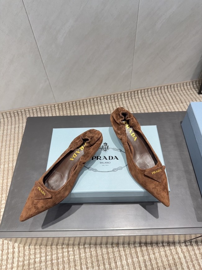 Prada Mordore leather pumps 87221-2