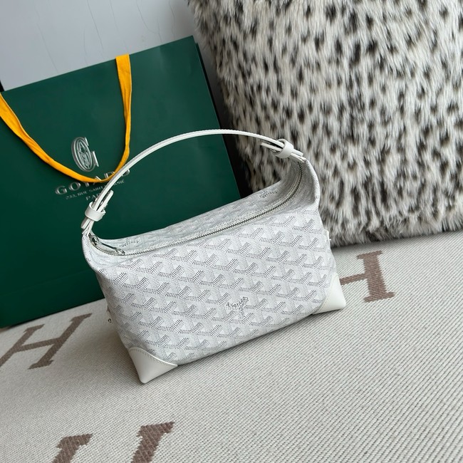 Goyard Bowling 25 Wash bag N025 white