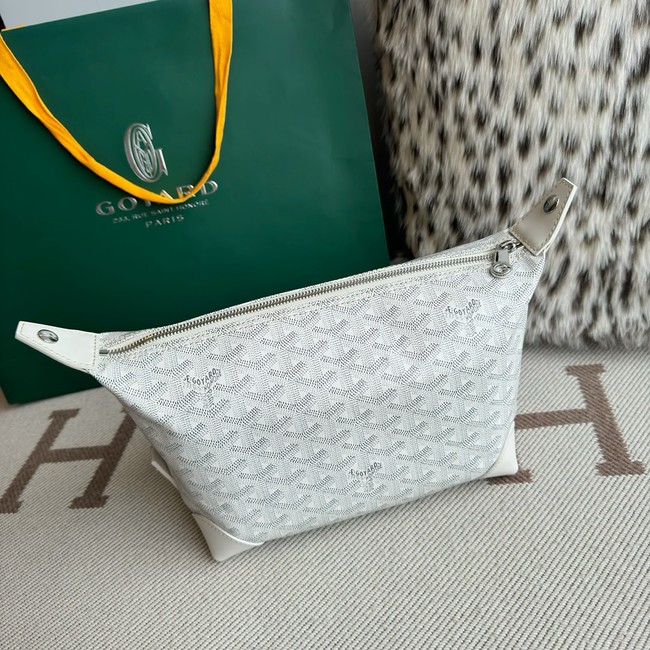 Goyard Bowling 25 Wash bag N025 white