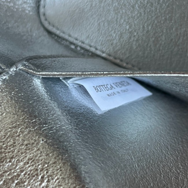 Bottega Veneta Bang Bang Intrecciato leather 789109 Silver&green