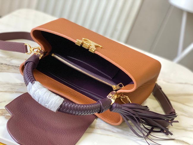 Louis Vuitton NEW LV x TM Capucines M28338 brown