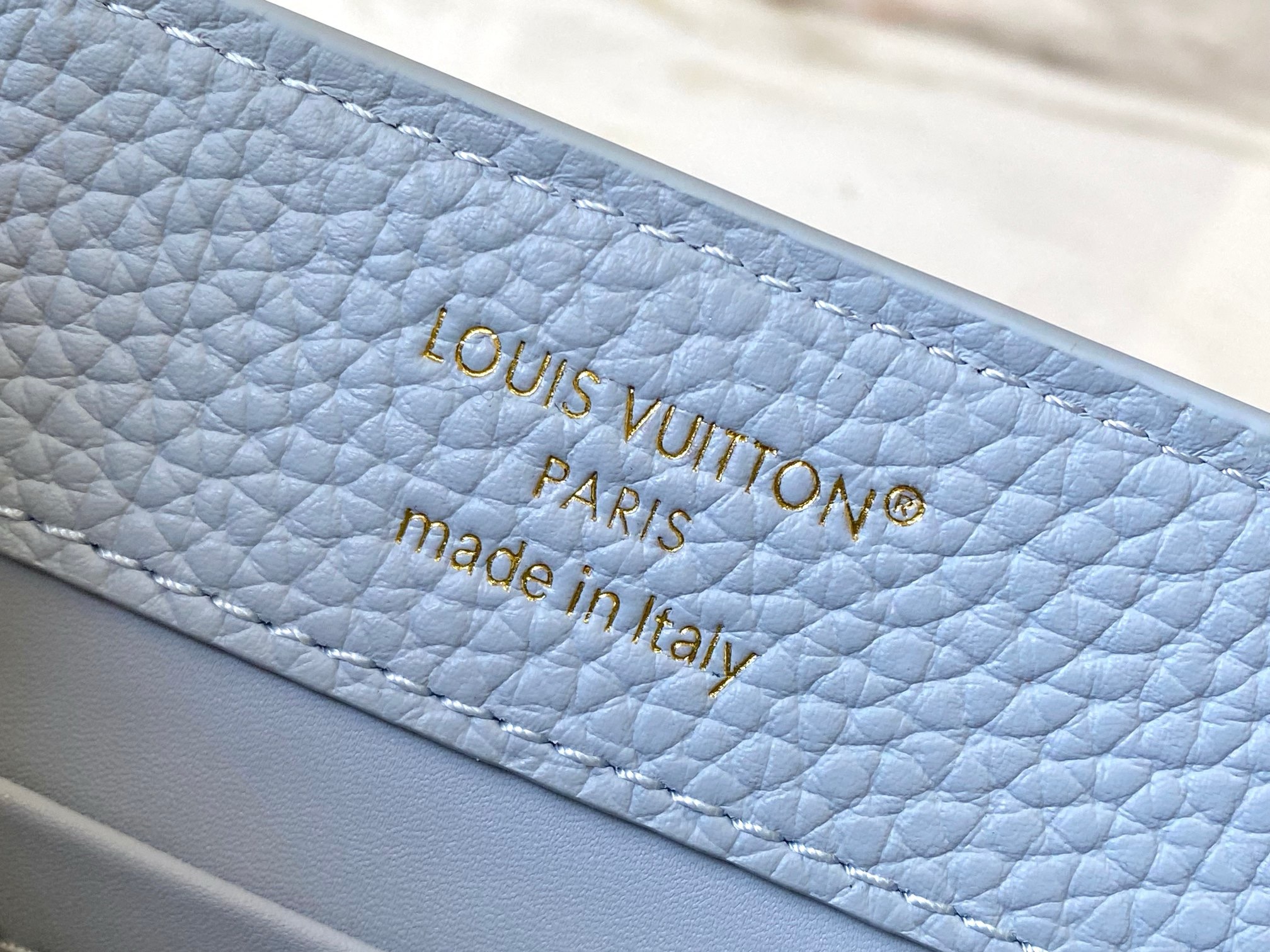 Louis Vuitton NEW LV x TM Capucines MINI M27639 Olympic Blue