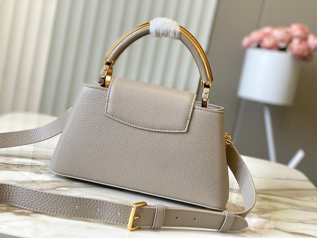 Louis Vuitton Capucines East-West BB M26345 gray
