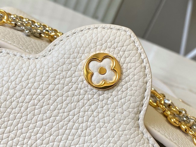Louis Vuitton Capucines East-West Mini M26345 Vanilla