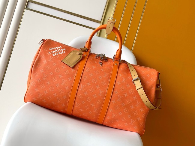 Louis Vuitton Keepall Bandouliere 45 M26868 orange