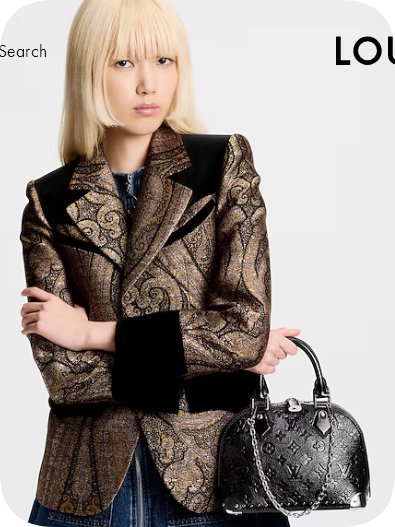 Louis Vuitton Alma Trunk BB M27812 black