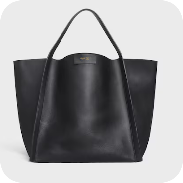Celine MEDIUM CUBE BAG IN SUPPLE CALFSKIN 123422 black