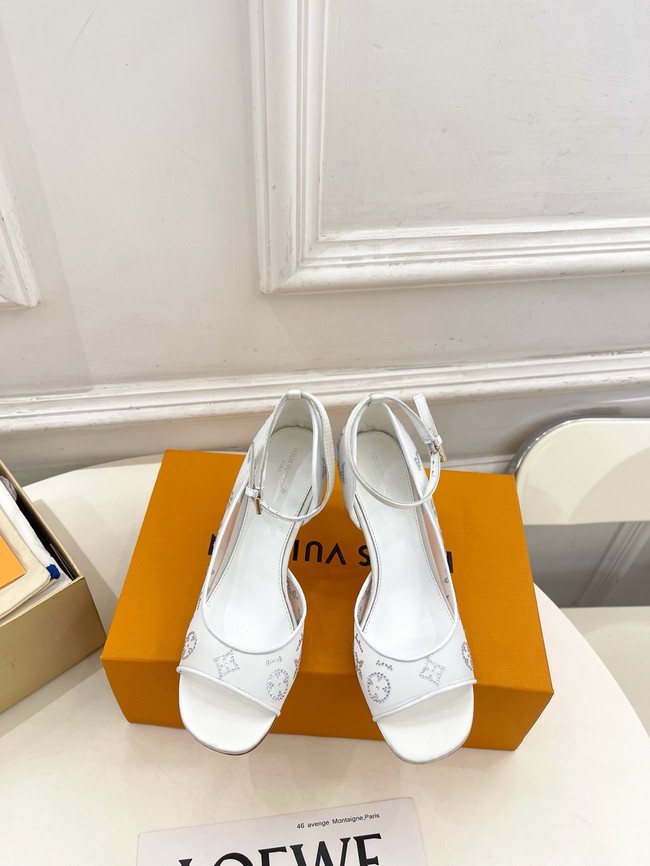 Louis Vuitton Heel 8.5CM sandals 55701-3