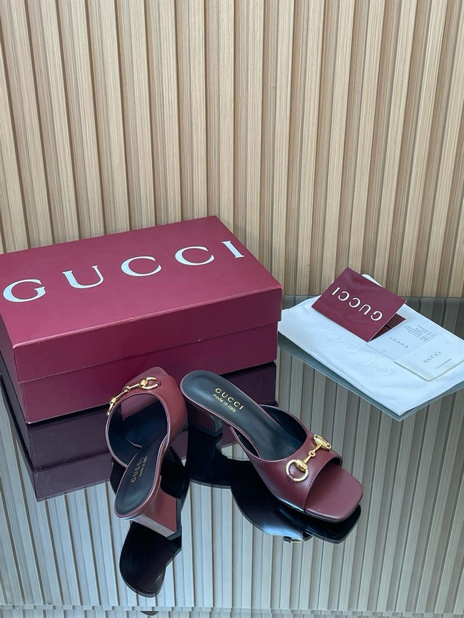 Gucci Womens slide sandal with Horsebit 55706-4