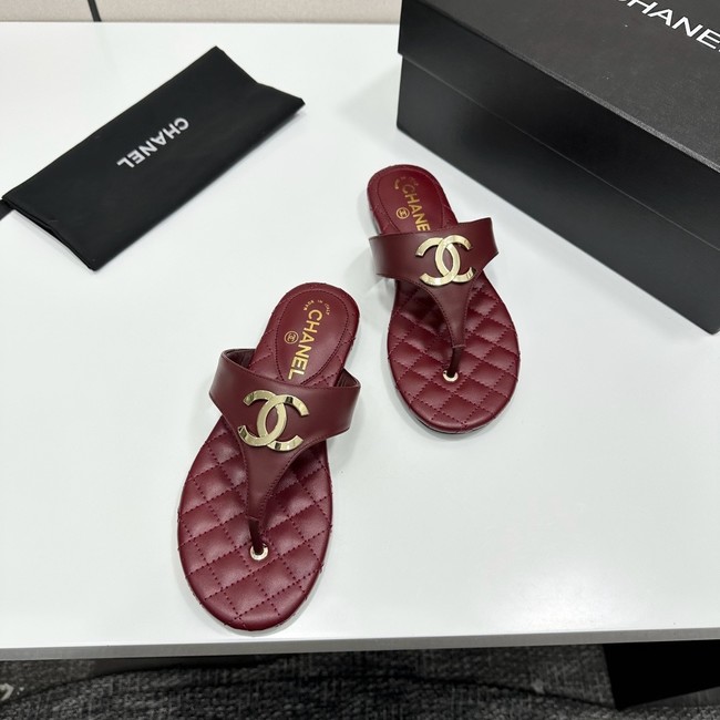 Chanel Thongs Lambskin 55745-3