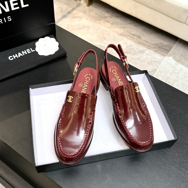 Chanel Slingbacks Shiny Calfskin G47033-1