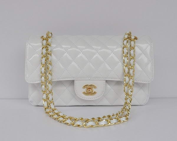 buy Cheap Chanel 2.55 Series White Patent Leather Flap Bag Gold Hardware buy Cheap Chanel 2.55 Series White Patent Leather Flap Bag Gold Hardware