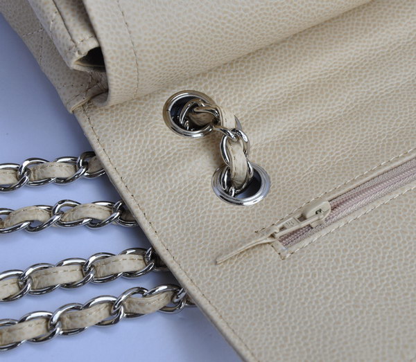 Chanel 2.55 Quilted Flap Bag 1112 Beige with Silver Hardware Chanel 2.55 Quilted Flap Bag 1112 Beige with Silver Hardware