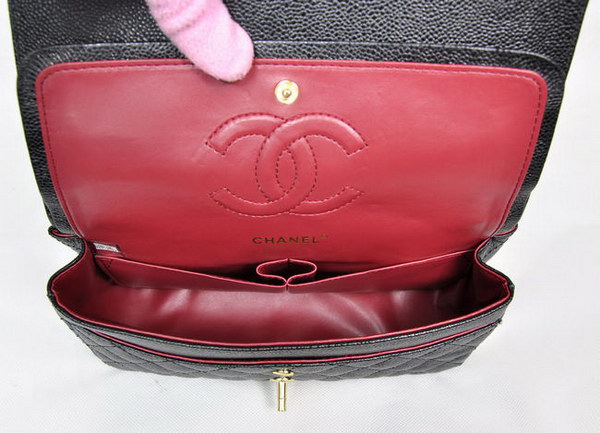 Chanel 2.55 Quilted Flap Bag 1112 Black with Gold Hardware Chanel 2.55 Quilted Flap Bag 1112 Black with Gold Hardware